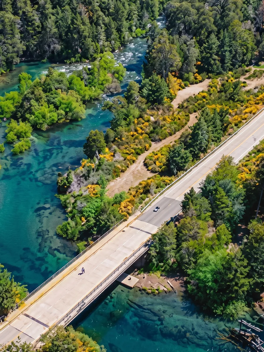 Ruta de los 7 Lagos en la Patagonia argentina